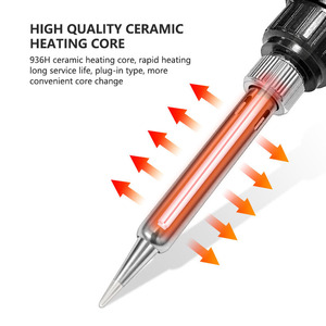 <span class=keywords><strong>Soldador</strong></span> eléctrico con control <span class=keywords><strong>de</strong></span> temperatura digital LCD <span class=keywords><strong>de</strong></span> calibre estadounidense <span class=keywords><strong>de</strong></span> 80W, <span class=keywords><strong>soldador</strong></span> automático con pantalla digital <span class=keywords><strong>de</strong></span> 110V - Product Image 5