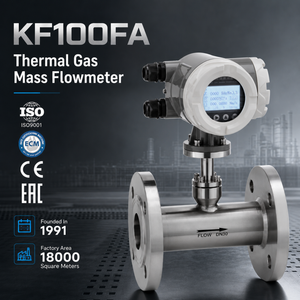 Débitmètre massique à dispersion thermique IP65 à faible débit avec rapport de réduction large 100:1 pour l'air comprimé, l'azote et l'oxygène - Product Image 3