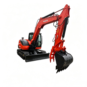Mini-excavatrice d'occasion KUBOTA KX080 8 tonnes, machine de construction de haute qualité, prix avantageux, en promotion, conformité EPA. - Product Image 3