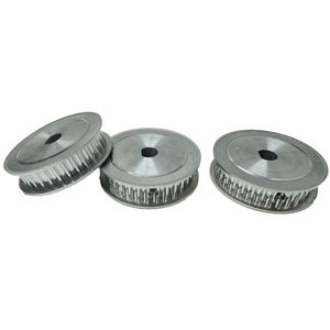 Pulegge Sincrone in Acciaio Inox S2M S3M S5M S8M GT2 GT3 GT5 3M <span class=keywords><strong>5M</strong></span> 8M per Trasmissione di Potenza, Misure Personalizzate OEM, Aperte e Dentate - Product Image 1