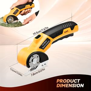 Kablosuz Elektrikli Makas, Otomatik Kumaş Kesme Sistemli, Giysi, Halı ve Endüstriyel Uygulamalar İçin Uygundur - Product Image 3
