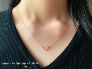 Xinfly Custom 18K Solid Gold Luxury Bridal Jewelry Set Heart Shape Natural Diamond for Weddings Parties Classic for Gifts - Product Image 5