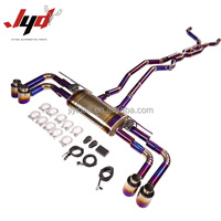 Système d'échappement Catback à soupapes en titane X-H-X pour Porsche Cayenne 958 3.0L 3.6L 4.8L, effet de suralimentation maximal