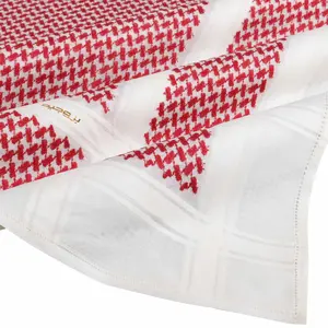 Hot Selling Wholesale Cotton Shemagh Arab Scarf Men Prayer Shawl Turban Scarfs Hijabs With Headgear