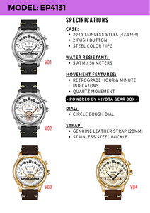 Montre Minimaliste Unique <span class=keywords><strong>et</strong></span> Originale, Design Simple <span class=keywords><strong>et</strong></span> Élégant, Mouvement Boîte à Engrenages, Montre à Heure Irrégulière, Bracelet en Cuir Souple, Montre Boîte à Engrenages - Product Image 6