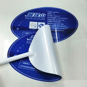 Etiqueta de película de perla autoadhesiva impermeable azul, hoja adhesiva de vinilo personalizada con impresión de logotipo de marca para las industrias de bebidas y cerveza - Product Image 6