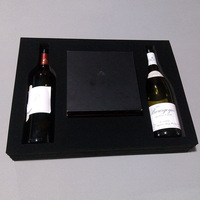 Insert en mousse EVA antichoc - Emballage personnalisé pour bouteilles de vin, doublure de protection pour vin blanc/rouge/champagne/whisky