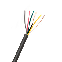 Câble de données USB UL2562 28 AWG 4 cœurs Paire torsadée Fils électriques TPE Bouclier de tresse en feuille d'aluminium Fil toronné en PVC