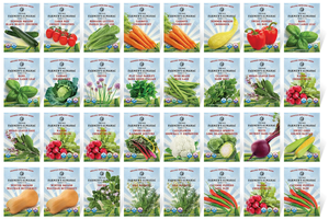 Old Farmer's Almanac Pack de <span class=keywords><strong>variétés</strong></span> de légumes Heirloom-44 paquets pollinisés ouverts sans OGM pour pots de fleurs et jardinières - Product Image 6