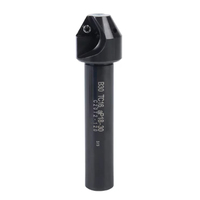 Portaherramientas de abocardado indexable TCMT, vástago recto, ángulo de un solo lado 15° °   20 °   25 °   35 °   40 °   45 °   50 °   55 °   60 °   70 °   Inserto TCMT11/16