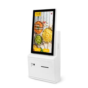 Android 11 15,6 pulgadas restaurante orden escritorio pantalla táctil auto <span class=keywords><strong>pago</strong></span> quioscos con impresora escáner <span class=keywords><strong>de</strong></span> código <span class=keywords><strong>de</strong></span> barras - Product Image 2