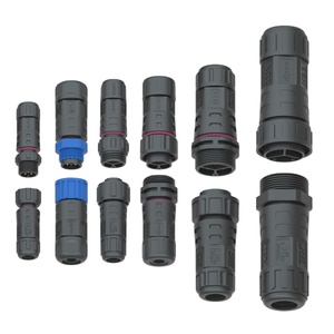 Водонепроницаемый разъем AOHUA M12 M15 M16 M20 IP67, 8-контактный, для зарядки аккумуляторов, штекер-гнездо, для электросамокатов, электровелосипедов, мотоциклов - Product Image 1