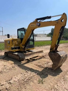 Miniexcavadora Caterpillar 305.5E2 con pintura original, excavadora hidráulica pequeña usada CAT 305.5E2 306E2 307E2 - Product Image 2