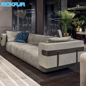 <span class=keywords><strong>Mobili</strong></span> da <span class=keywords><strong>soggiorno</strong></span> in stile moderno divano a 3 posti divano a forma di L in tessuto <span class=keywords><strong>grigio</strong></span> appartamento dell'hotel divano ad angolo di grandi dimensioni - Product Image 1