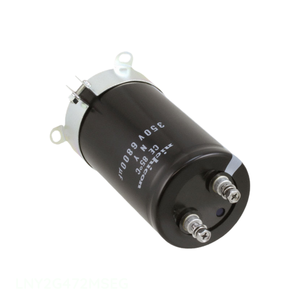 Condensateur LNY2G472MSEG, Distributeur Autorisé, CAP ALUM 4700UF 20% 400V, Montage sur Châssis à Vis, 4700 uF - Product Image 1