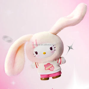 Original Miniso <span class=keywords><strong>HelloKitty</strong></span> Popstar Emaille-Serie Plüsch Überraschungsbox Süßer Hänge-Anhänger Puppe Geschenk für Mädchen Weihnachtsgeschenk - Product Image 5