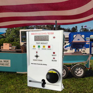 AT319 Wand montierter Atem alkohol <span class=keywords><strong>tester</strong></span> Münz-/Karten zahlungs system analysator zur Alkohol erkennung - Product Image 3