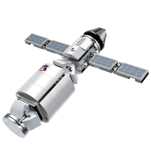 COGO Kids plastica classica <span class=keywords><strong>astronave</strong></span> aerospaziale mattoni da costruzione mattoni giocattolo fai da te Set di blocchi di costruzione - Product Image 3