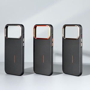 Coque de Téléphone JOYPORODO B378 en <span class=keywords><strong>Fibre</strong></span> d'Aramide et de Carbone pour iPhone 17 16 15 14 Pro Max Air avec Coque Arrière Magnétique pour Mobile - Product Image 3