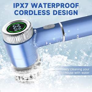Brosse de nettoyage électrique rotative pour cuisine, évier, salle de bain et baignoire – Vente en gros - Product Image 6