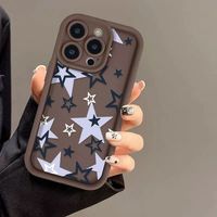 Nouvelles Coques de Téléphone Antichoc de Luxe Étoile pour iPhone 17 Air 16 15 Plus Pro Max 14 13 12 11 X – Housse de Protection Arrière Anti-chute