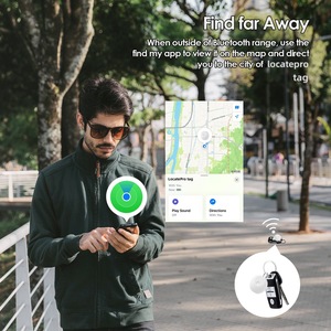 Etiqueta Inteligente Google Find My Device AirTag, Rastreador de Mascotas, Localizador GPS Global MFI, Buscador de Llaves, Tarjetas, Bolsos, Monederos, Etiqueta Antipérdida para iOS y Android - Product Image 2