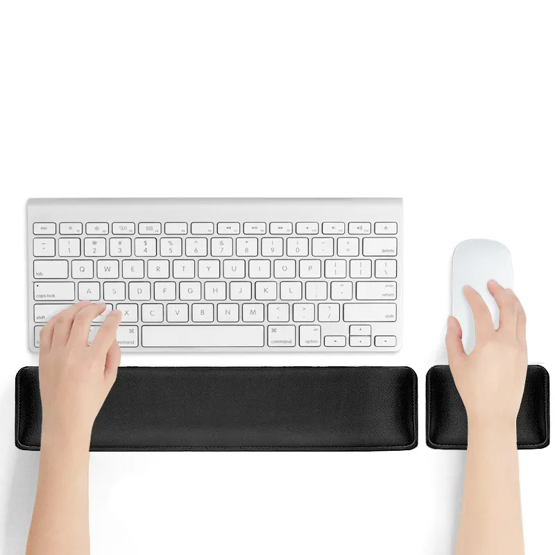 Wholesale Factory Price Wrist Rest for Computer Keyboard and Mouse Pad Support Memory Foam Set Best for Work Office Gaming