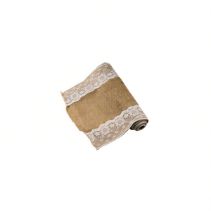 ILAN Nastro di Lino 25 Cm X 1,8 M con Pizzo per Decorazione - Product Image 2