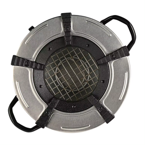 Stufa a Legna e Carbone in Acciaio Inox di Grandi Dimensioni per Cucinare - Product Image 2