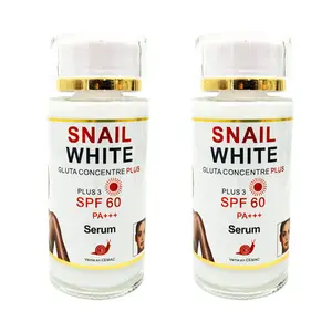 Snail White Serum Gluta Concentre Plus SPF 60 Smoothing And Brightening Skin Rapidly in 7 Days Facial Body Skincare 120ml