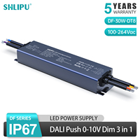 Driver LED 30W IP67 3-en-1 à Tension Constante et Dimmable pour Éclairage Extérieur