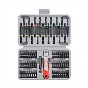 36-Tooth Mini <b>Ratchet</b> Manual <b>Socket</b> Screwdriver Set Oem Multi-functional Special-Shaped Tool Carbon Steel Hard Case 68-Piece - Product Image 3