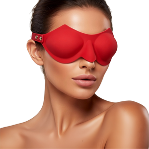 Antifaz <span class=keywords><strong>de</strong></span> Silicona Ajustable para Adultos, Accesorios BDSM, Juguete Erótico para Parejas, Antifaz para Juegos <span class=keywords><strong>de</strong></span> Rol, Restricciones, Venda para los Ojos - Product Image 2