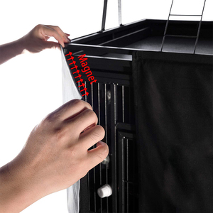 Produits pour animaux de compagnie de haute qualité universel bonne nuit couverture de <span class=keywords><strong>Cage</strong></span> de perroquet légère et lavable - Product Image 3