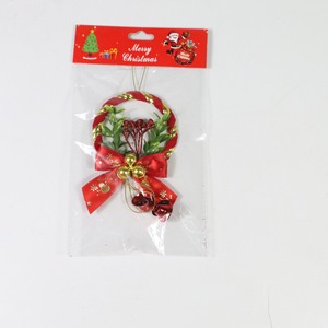 크리스마스 장식 실버 골드 매달려 징글 벨 크리스마스 트리 장식 크리스마스 금속 벨과 리본 - Product Image 6