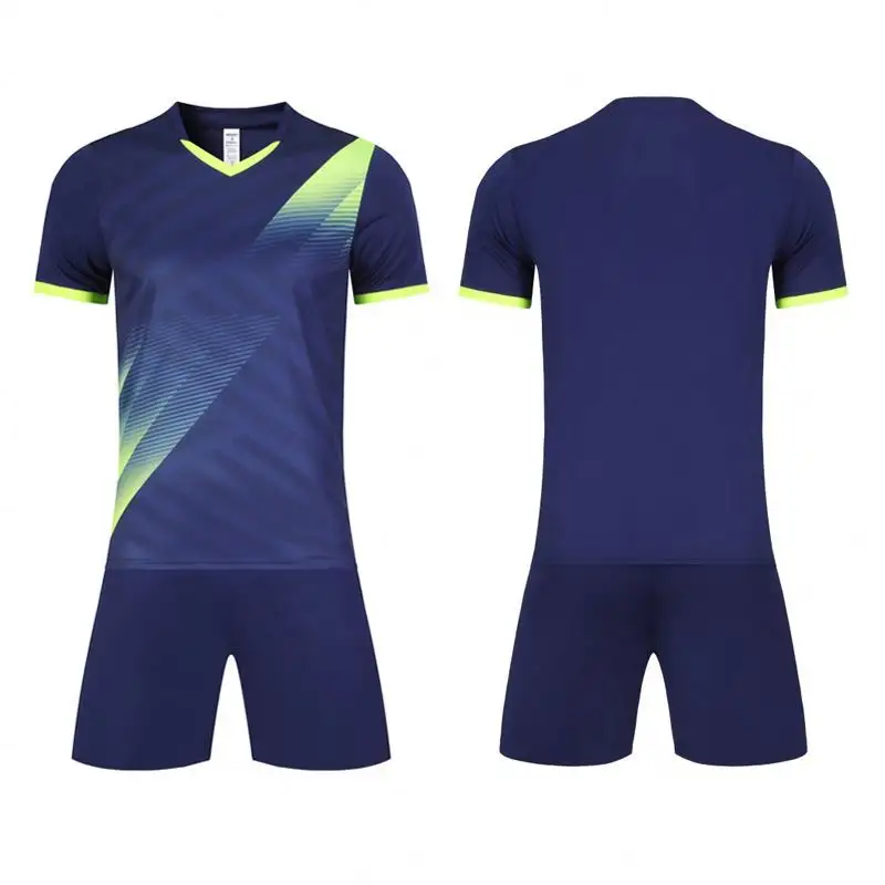 Équipe de football avec logo à impression gratuite, maillot de sport personnalisé et bon marché, nouveau modèle, dernier modèle de maillot de football, uniforme de football