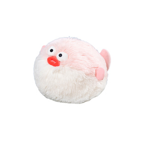Dibujos animados de puercoespín pez globo de peluche de juguete blando suave pez globo almohada patrón personalizado logotipo personalizado regalo para niños - Product Image 5