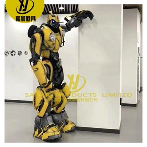 Costume de robot LED grandeur nature pour adultes Fonction de changement de <span class=keywords><strong>casque</strong></span> et de visage pour la danse de scène et le cosplay pour les transformateurs - Product Image 5