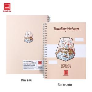 Cuaderno Espiral A5 Hong Ha Traveling Vietnam, Material de la Cubierta de PVC, 200 Páginas, Estilo Espiral, Tamaño Vietnam, Impresión Digital OEM/ODM - Product Image 4
