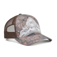 Gorras Trucker Richardson 112 Personalizadas, Gorra Trucker de Camuflaje, Gorra Trucker de Malla, Gorra Trucker de 6 Paneles, Gorra de Camuflaje al por Mayor con Logotipo Personalizado
