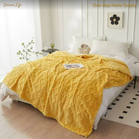 Couverture polaire double face douce et légère pour climatiseur, bureau, canapé, lit – Vente en gros personnalisée