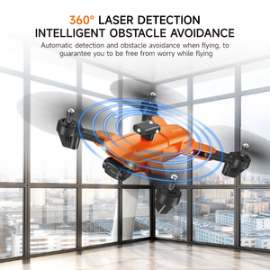 <span class=keywords><strong>2022</strong></span> meilleurs drones pliants à quatre axes télécommandés 2.4G avec flux optique d'évitement d'obstacles à double caméras Esc - Product Image 3