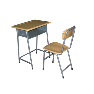 Ensemble table et chaise de classe moderne Aoyasi PT-106D avec matériaux métal+PP+contreplaqué, couleur personnalisée pour les écoles primaires et secondaires PT-106D Mo - Product Image 1