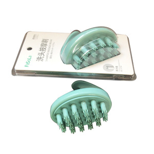 <b>Pet</b> Bathing <b>Brush</b> Massager For Dogs Cats Green And Pink Massage Feature - Product Image 4