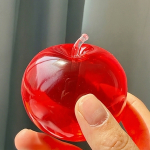 Juguete Blandito Transparente de Manzana, No Rebotante, Maleable, con Relleno de Vaselina, para Aliviar el Estrés - Product Image 6