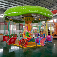 Manèges de parc d'attractions géants pour enfants, balançoires volantes suspendues électriques rotatives à vendre