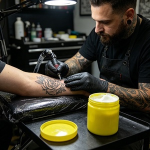 Deluxe Safe 10g 30g 500g Tattoo Cream For High End Studios Luxury Spas Custom <b>Packaging</b> Service - Product Image 5