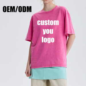 Camiseta personalizada con logo vintage, lavada al ácido, 100% algodón, impresión negra, camisetas premium para hombre, camisetas lisas al por mayor para hombre - Product Image 1