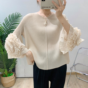 T-shirt décontracté pour femme, coupe ajustée, séchage rapide, écologique, imprimé numérique, été 2025 - Product Image 2