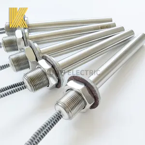 Industrial Electric Stainless Steel Thread Fitting Cartridge Heater for Water Boiler